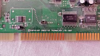 Vintage Creative Labs CT 4500 Sound Blaster PCI Sound Card 2