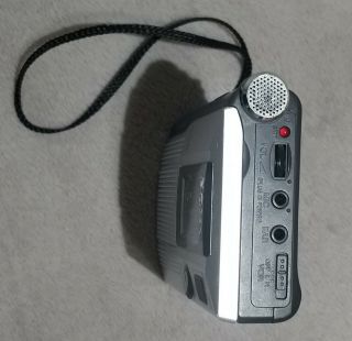 Vintage Sony TCM - 200DV Handheld Voice Recorder Cassette VOR Clear Voice 3
