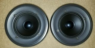 1 X Technics Midrange Speaker Eas - 10pm342ta 4 Ohm Removed From A Technics Sb - A64