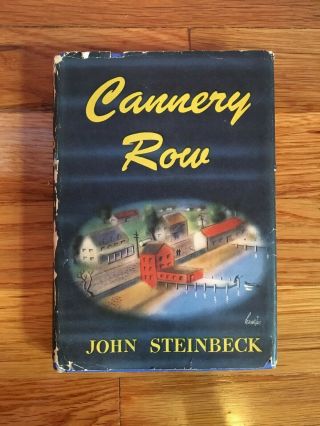 Cannery Row By John Steinbeck First 1st Edition 1945