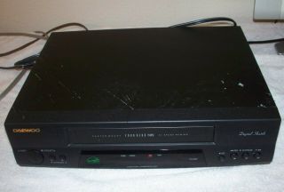 Daewoo Dv - K486n 4 - Head Video Cassette Recorder Vhs Player Well