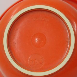 Salter Vintage Retro Orange 2KG Kitchen Scales & Mixing Bowls 321 5