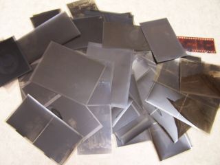 75,  Vintage Photographic Black And White Negatives