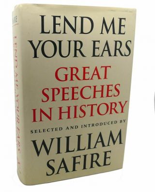 William Safire Lend Me Your Ears :