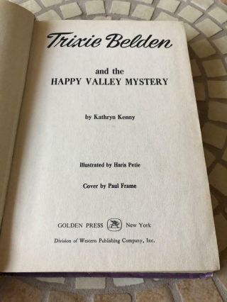Trixie Belden 9 The Happy Valley Mystery (Deluxe Edition) 1966 2