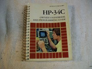 Hewlett Packard Hp - 34c Owner 