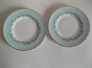 Vintage Tuscan Aristocrat X 2 Side Plates - Made In England