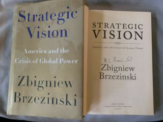 Zbigniew Brzezinski Autographs Strategic Vision National Security Advisor Memoir