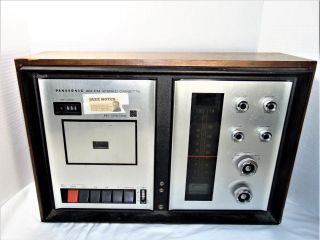 Vintage Panasonic Am/fm Multiplex Stereo Radio Model Re - 7060