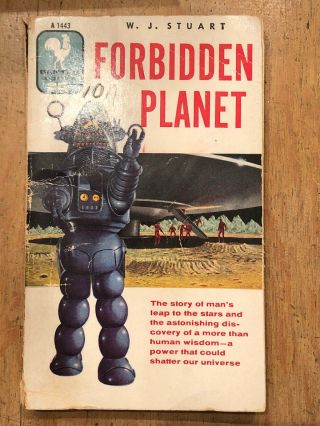 Forbidden Planet Bantam Books Sci - Fi W.  J Stuart 1st Edition Good To Fair Con.  A1