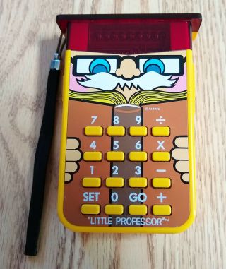 Vintage 1976 Texas Instruments " Little Professor " Calculator 70 