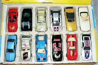 Vintage 12 Models Pull Back Action Superior Racers Die Cast Cars 1/43 Scale