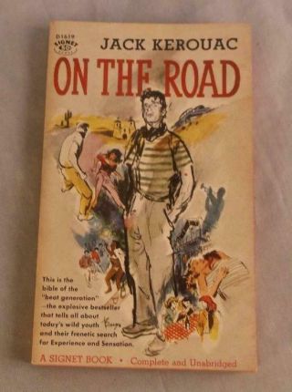 On The Road By Jack Kerouac 1958 Stated First Printing Paperback A Signet Book