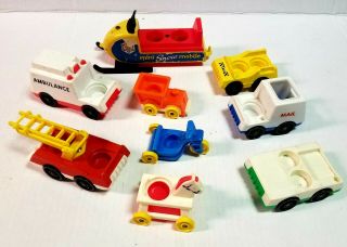 Vintage Fisher Price Little People Vehicles