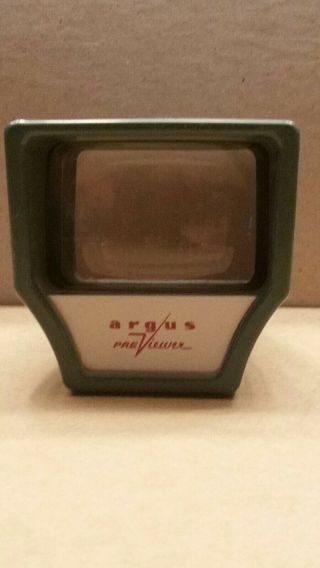 Argus Previewer Color Slide Personal Viewer And Vintage