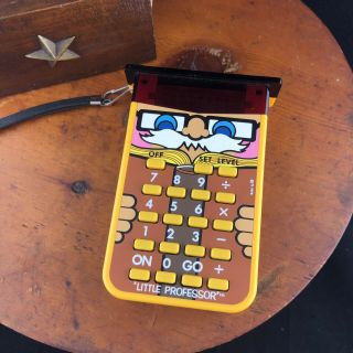 Vtg 1978 Texas Instruments Little Professor Educational Calculator 2