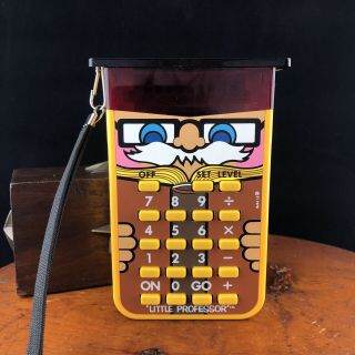 Vtg 1978 Texas Instruments Little Professor Educational Calculator 5