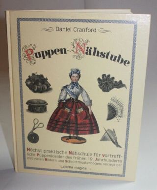 Vtg 1991 German Doll Book Puppen Nahstube Daniel Cranford Doll Clothes Patterns