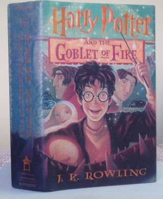 J.  K.  Rowling Harry Potter And The Goblet Of Fire 1st/6th U.  S.  Edition Hardback