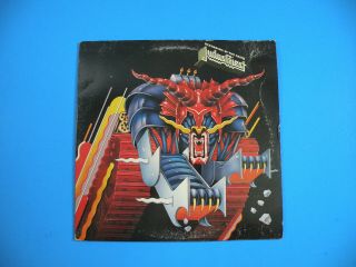 Vintage 1984 Judas Priest Defenders Of The Faith Vinyl 12 " Record Lp Nm