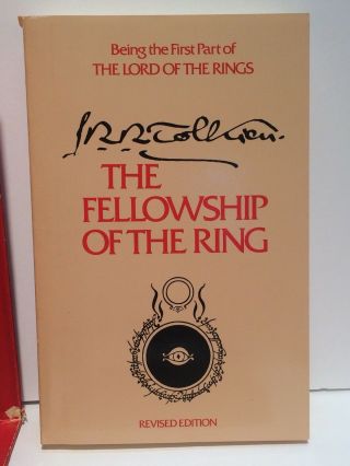 Lord Of The Rings Trilogy 1965 Second Edition Revised Boxed Set 3