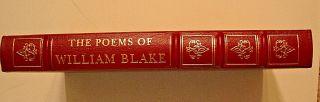 Unread 1995 Easton Press Famous Editions The Poems Of William Blake