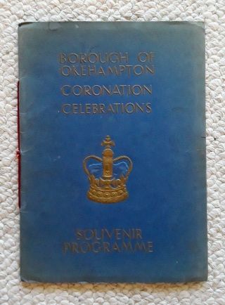 1937 Coronation Of King George Vi & Queen Elizabeth Official Souvenir Programme