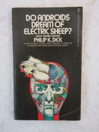 Philip K.  Dick Do Androids Dream Of Electric Sheep? 1968 Signet 3rd Printing
