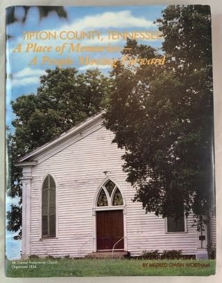 Tipton County Tennessee Signed Place Of Memories Pictorial History Covington,