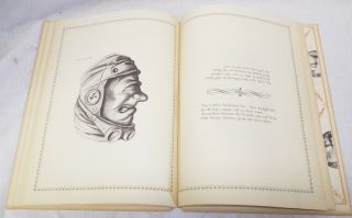 Old 1946 OHO Double Face Head CARICATURES BOOK Whistler 1ST EDITION Bodley 8