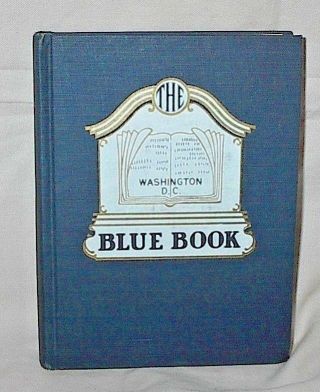 The Blue Book Washington D.  C.  Elite Register Federal Government Officials 1973