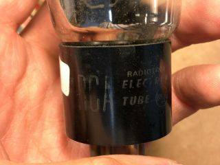 NOS NIB RCA Type 80 Rectifier Tube Tests Strong Coke - Bottle 1950 2
