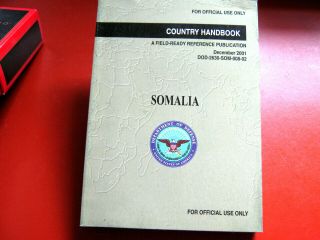 Somalia Military Defense Country Handbook Of Arms,  Artillery,  Maps,  Etc.  2001