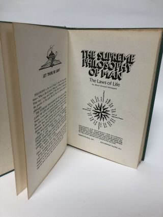 The Supreme Philosophy Of Man The Laws Of Life By Alfred Armand Montapert 1970
