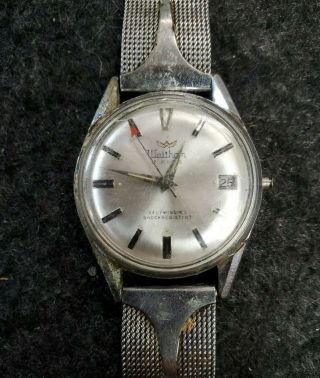 Old Vintage Waltham 17 Jewels Self Winding Automatic Watch Water Resistant