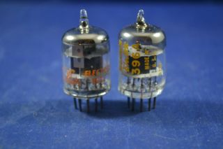 (1) Matched 5670/396a Audio Vacuum Tubes (1) Western Electric (1) Rca