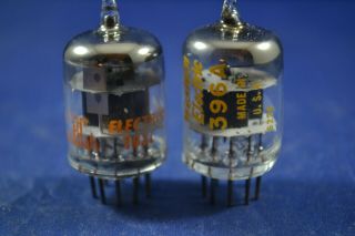 (1) Matched 5670/396A Audio Vacuum Tubes (1) Western Electric (1) RCA 2
