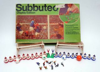 Joblot Vintage Subbuteo Display Edition Football Players Etc Team Table Soccer