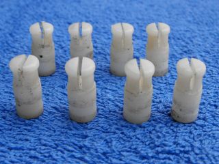 8 Jbl White Grill Pegs From L26 Decade Also Fits L100 L36 4311 & Others