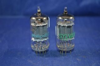 (1) Strong Testing Phillips/sylvania 12ax7/7025 Audio Vacuum Tubes