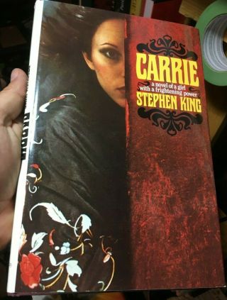Carrie Stephen King Bce Hc 1st First Edition 1974 Nm