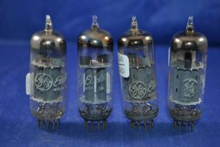 (1) Strong Testing Quad Of General Electric 12bh7 Audio Type Vacuum Tubes