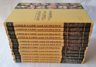 The Illustrated Encyclopedia Of Child Care And Guidance Comp Set Of 12 - 1967