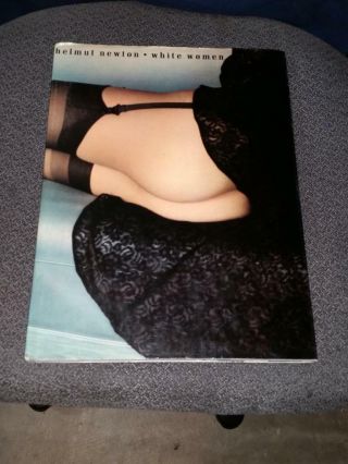 Helmut Newton White Women Scare First Edition Erotic Photography Book