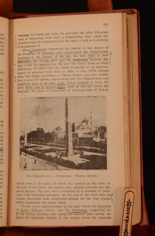 1953 Tourist ' s Istanbul Mamboury Burr First English Edition Folding Maps Illustr 5