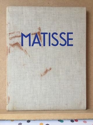 Paintings And Drawings Of Matisse - Jean Cassou,  Braun Cie,  Soho Gallery,  1939