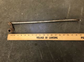 Vtg Indian Chief Motorcycle Left Side Shifter Linkage And Yoke