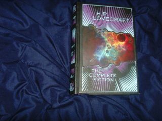 The Complete Fiction Of H.  P.  Lovecraft Leather Bound Book Gift Hardback
