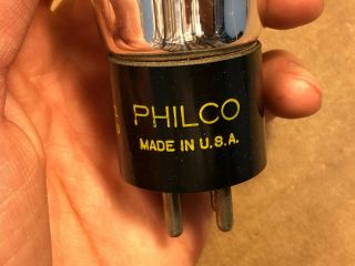 Philco Type 80 Rectifier Tube Tests NOS Strong Coke - Bottle 1941 2