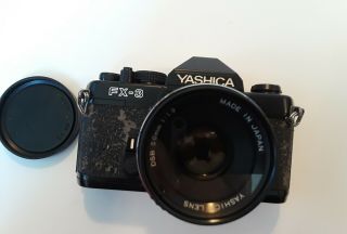 Yashica Fx - 3 With 50mm Lens - Vintage Camera
